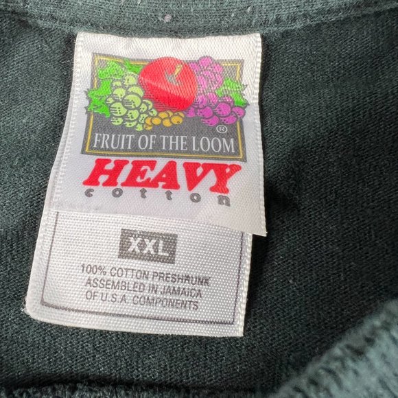 VTG 90s ECW Taz Survive Shirt Extra Extra Large Black Hard Core Wrestling Tee - Picture 6 of 13